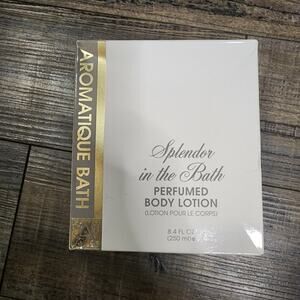 Aromatique Splendor In The Bath Perfumed Body Lotion - 8.4oz Vtg